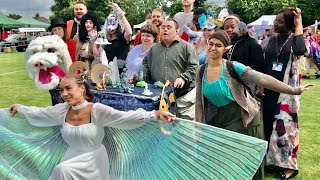 Carnival Parade At Houghton Regis Bedfordshire 2024 [upl. by Akemad]