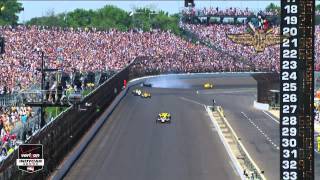 2014 Indy 500 Race Highlights [upl. by Fromma903]