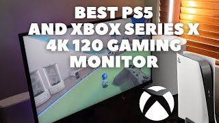 Best 4K 120 FPS PlayStation 5 and Xbox Series X Gaming Monitor  HP Omen 27K [upl. by Aicenad]