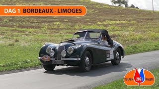 TULPENRALLYE DAG 1  Bordeaux  Limoges [upl. by Herm]