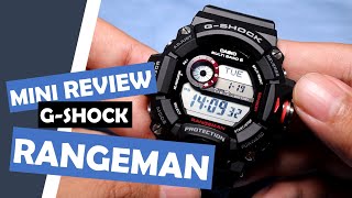 Model GShock 7 Tahun Lalu Masih Worthed  Mini Review GShock Rangeman GW9400 [upl. by Zaller]