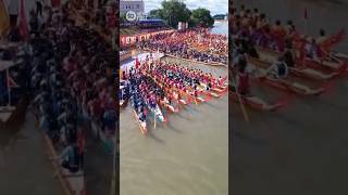 212 Teams Participate In Dragon Boat Race In China Setting New World Record  10 News First [upl. by Nosidda120]