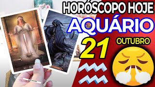 NOVIDADE BRUTAL 💥💌 PERIGO URGENTE ⚠️🆘 Horoscopo do dia de hoje AQUÁRIO 21 outubro 2022♒tarô Aquário [upl. by Dorraj499]