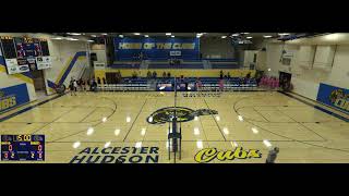 AlcesterHudson vs Freeman AcademyMarion Girls JuniorVarsity Volleyball [upl. by Ellatsyrc]