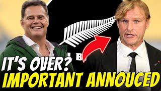 URGENT ANNOUCED ALL BLACKS RUGBY NEWS TODAY [upl. by Maridel731]