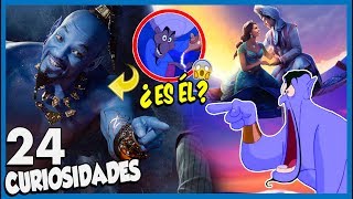 24 Curiosidades de ALADDIN Easter Eggs amp Referencias [upl. by Atirak]