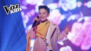 Juanse canta Yo No Me Doy Por Vencido  La Voz Kids Colombia 2018 [upl. by Hsejar]