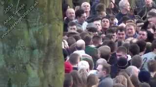 Ashbourne Shrovetide Football 2015 Tuesday 17th February  Part 3 [upl. by Nnaael]