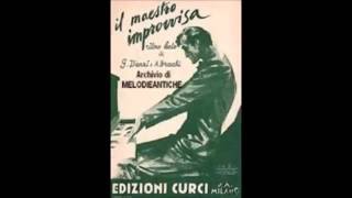 Alberto Rabagliati e Trio Lescano  Il maestro improvvisa con testo [upl. by Armillas]