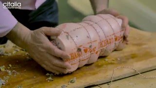 Learn How to Tie Up a Porchetta with Gennaro Contaldo  Citalia [upl. by Cressi883]