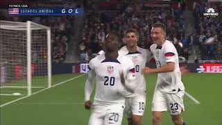 USMNT vs Omán Gol de Folarin Balogun  12 de Septiembre 2023 [upl. by Jallier]