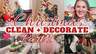 2024 CHRISTMAS CLEAN  DECORATE  COZY CHRISTMAS DECORATING  CLEANING MOTIVATION  MarieLove [upl. by Nossaj]