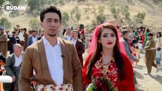 Rare traditional Kurdish wedding adds color evokes memories among villagers [upl. by Acirred]