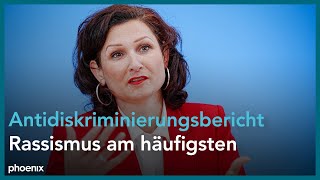 Jahresbericht 2022 der Antidiskriminierungsstelle des Bundes mit Ferda Ataman [upl. by Heisel8]