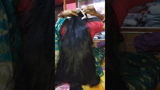 লম্বা চুলের বেনুণী খোলা❣️ long hair braid open bonghairstyles8920 [upl. by Ybrek]