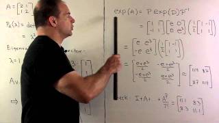 Exponential of 2x2 Matrix 1 Complex Case [upl. by Bremble]