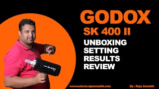 Godox Sk 400 II light review honest video  godox SK400ii Unboxingsetting Test amp Result  in Hindi [upl. by Irrak]