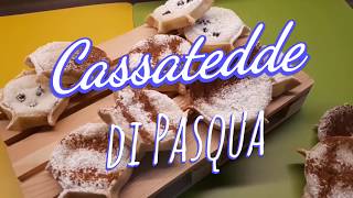 Cassatedde di ricotta siciliane ricetta dolce di Pasqua [upl. by Gallard]