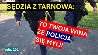 To moja wina że policja nielegalnie mnie zatrzymuje  Taką tezę stawia Sędzia Stracił rozum 202 [upl. by Caesaria]