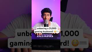 1000 keyboard unboxing 😳⌨️ asmr [upl. by Elo]