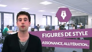 Français Lycée  Les figures de style  assonance allitération anaphore [upl. by Buderus]