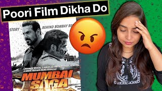 Mumbai Saga Trailer REVIEW  Deeksha Sharma [upl. by Esiole]