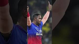 Yash Dayal Reflects on BitterSweet Moment Dismissing MS Dhoni cricket yashdayal msdhoni [upl. by Zelig]