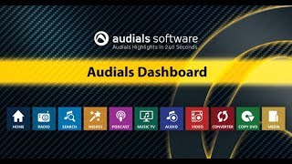 Audials 2018 in 240 Seconds Audials Dashboard [upl. by Bainbridge]