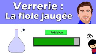 Fiole jaugée  La verrerie en chimie [upl. by Tice]