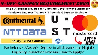 OffCampus Hiring😍 Software Engineer Job Opportunities for Fresher  Salary 7LPA🔥 jobswithshubham [upl. by Odnomar418]