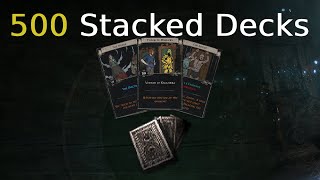 500 Stacked Decks Opening 7  Poe 322 [upl. by Hacissej]