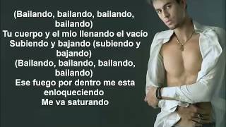 bailando Enrique Inglesias  testo [upl. by Adnamas]