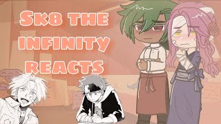 Sk8 the Infinity Reacts to TikToks renga  matchablossom [upl. by Eugatnom]