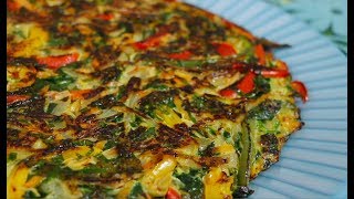 TORTILLA DE VERDURAS  MANOS A LA OBRA [upl. by Hadleigh]