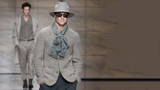 Giorgio Armani  Fall Winter 20232024  Menswear [upl. by Siraval]