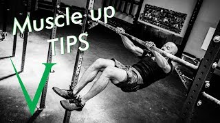 Bar MuscleUp Tips  Knees Up  CrossFit Invictus Gymnastics [upl. by Johnsten]