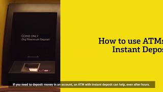 Ways to deposit money at our ATMs [upl. by Gildus]