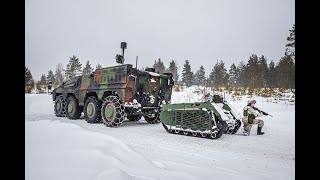 iMUGS Demonstration 3  UGVs in arctic conditions [upl. by Niriam]