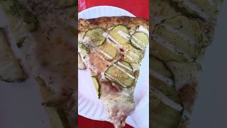 Pickle Pizza 🥒 🍕 food shorts [upl. by Field874]