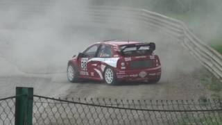 ERC rallycross Maasmechelen 2010 crash Jochen Coox [upl. by Spiros600]