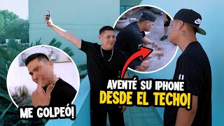 Aventé el celular de Francisco alv por el balcón📱😱BROMA PESADAElsupertrucha [upl. by Dnilasor]