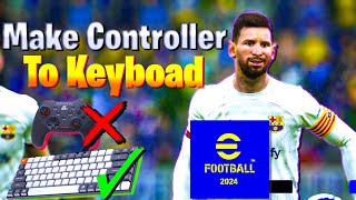 How to play eFootball 2024 on PC with KEYBOARD  eFootball 2024 Keyboard Controls [upl. by Inaoj]