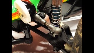 E3 Tamiya Hornet Stock Front Suspension Replacement [upl. by Desta]