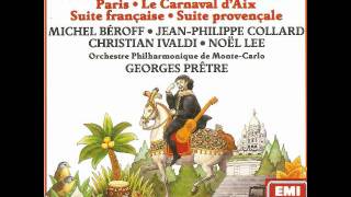 Chanson Créole Darius Milhaud Christian Ivaldi et Noël Lee aux deux pianos [upl. by Araec]