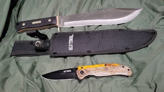 old timer bowie knife 2 pack review [upl. by Liliane]