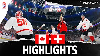 Highlights  Canada vs Switzerland  2024 MensWorlds [upl. by Anelrad]