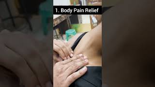 Back pain massage cervical massage migraine MH Haryana [upl. by Ronyar970]