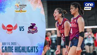 Petro Gazz vs Choco Mucho highlights  2023 PVL Invitational Conference  July 15 2023 [upl. by Savannah475]