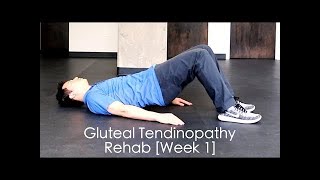 Glute Tendinopathy Exercises  LEAP Trial Week 1 [upl. by Thirzia856]