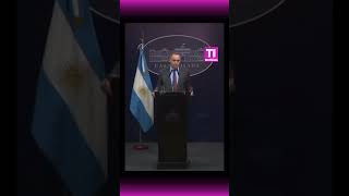 🟣Adorni anunció que Aerolíneas Argentinas recortó planta de empleados shorts [upl. by Lejeune]